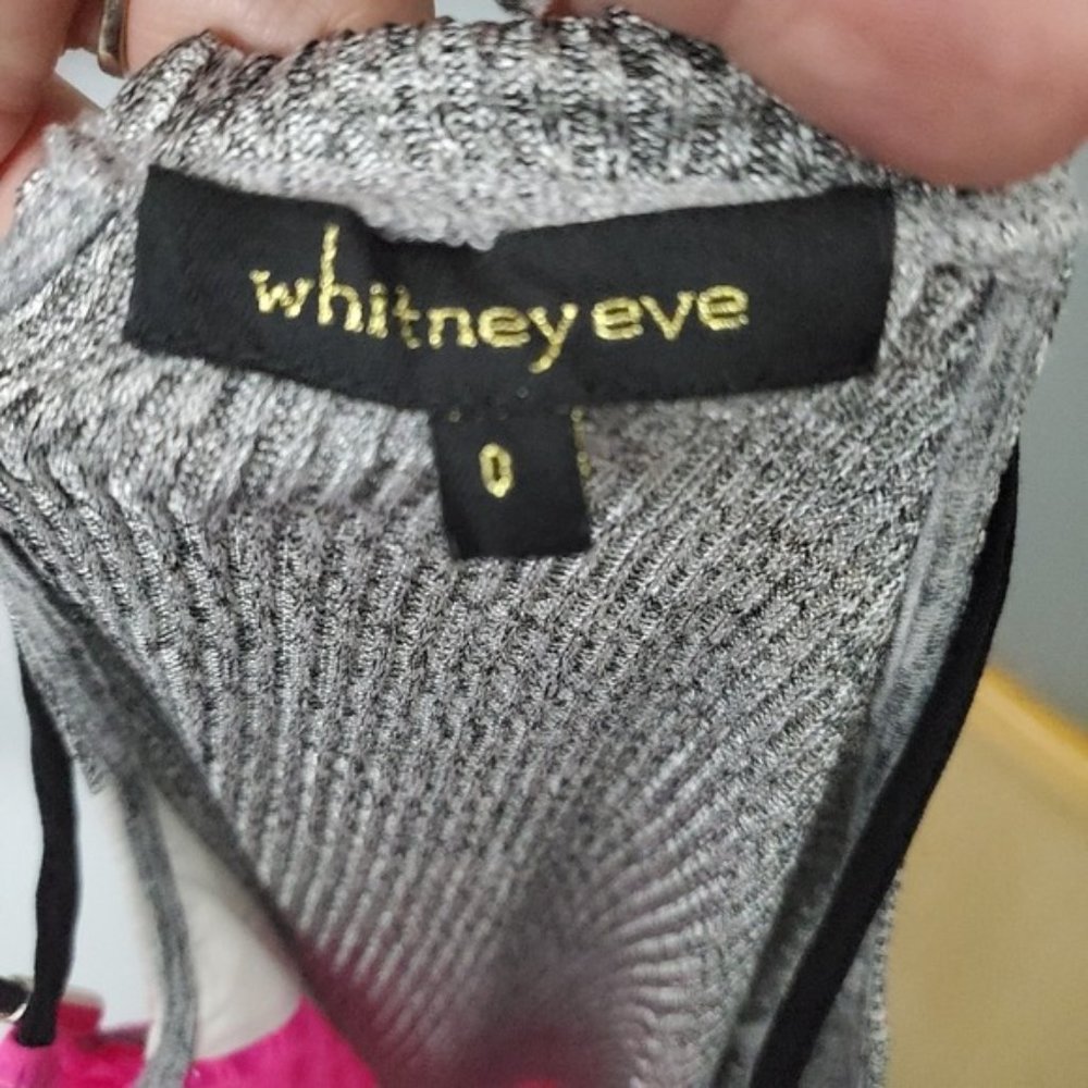 Whitney Eve Color Block Halter Textured - image 5